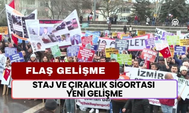 Staj ve Çıraklık Sigortası YENİ GELİŞME: Çıkacak Mı? Emeklilikte Değişiklikler