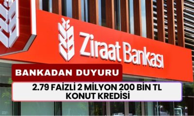 Ziraat Bankası'ndan Ev Sahibi Olma Fırsatı: 2 Milyon 200 Bin TL Konut Kredisi!