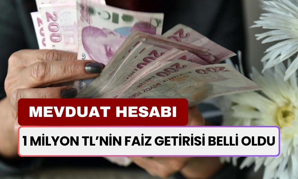 1 Milyon TL'nin Faiz Geliri Arşa Yükseldi! Müdür Maaşını Geçti! Bankalar Resmen Maaşa Bağlıyor