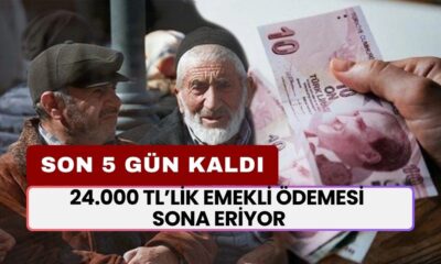 Emekliye Ekim Müjdesi Bitiyor! 24.000 TL'lik EK ÖDEME İçin Son 5 Gün Kaldı