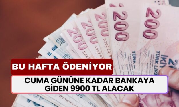 Cuma Gününe Kadar DENİZBANK Şubelerine Gidenler 9900 TL Ödeme Alacak