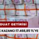 Aylık Kazancı 17.468,85 TL'ye Çıktı! Parasını O Bankaya Yatıranın Artık Çalışmasına Gerek Yok