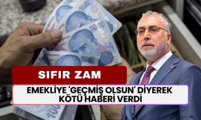 Emekliye 'Geçmiş Olsun' Diyerek Kötü Haberi Verdi! Ocak'ta Sıfır Zam