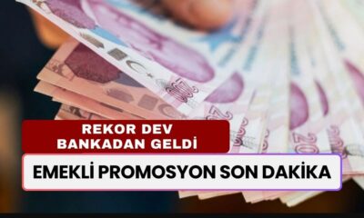 EMEKLİYE REKOR PROMOSYON! 3 Yıl Kalma Sözü Veren 24.0000 TL'lik Rekor Ödemeye Sahip Olacak