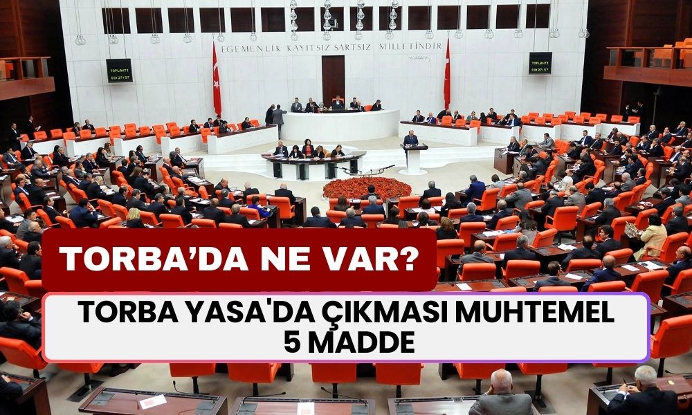 Torba Yasa'da Milyonları Etkileyecek 5 Madde! 3600 Ek Gösterge, Bağkur Prim İndirimi, Taşerona Kadro...