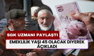 Emeklilik Yaşının 45 Olması Gündemde! EYT, Kademeli Emeklilik Derken SGK Uzmanı O Detayı Paylaştı