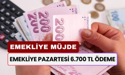 Emekliye Pazartesi Günü Yatacak! 14 Milyon Emekliye Ekim Sürprizi: 6.700 TL Ödeme 