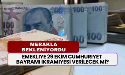 Emekliye 29 Ekim Cumhuriyet Bayramı ikramiyesi verilecek mi?