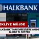 Halkbank'tan Emeklileri Mutlu Edecek Nakit Destek! Hemen 14.000 TL Veriliyor