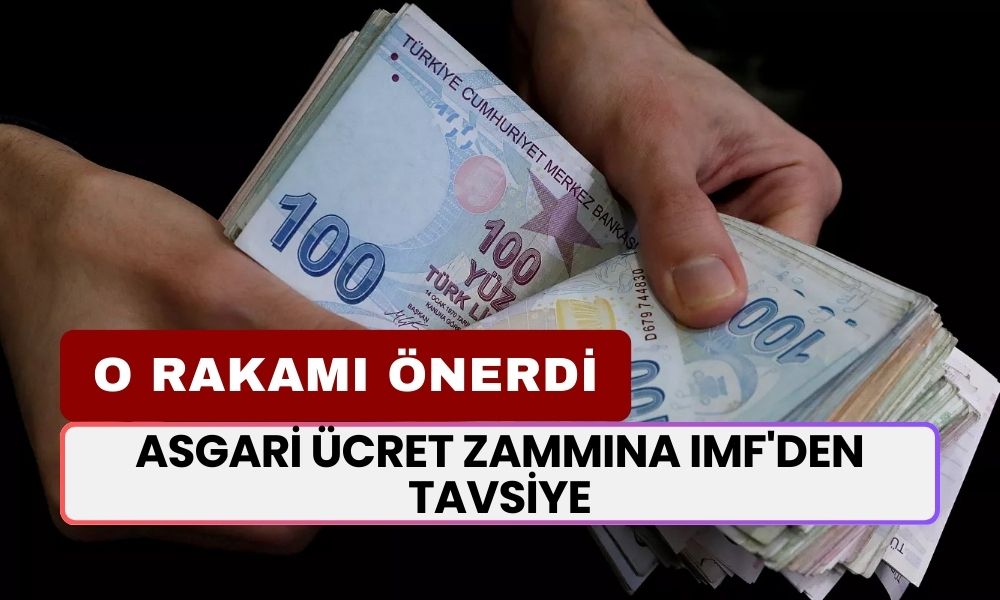 Asgari Ücret Zammına IMF'den Tavsiye! O Rakamı İşaret Etti!