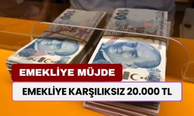 Bankalar Emeklinin Gönlünü Kazanmaya Çalışıyor! 3 Yıl Kalma Sözü Verene 20.000 TL İkramiye