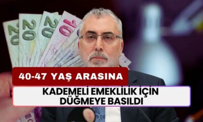 40-47 Yaş Aralığına Emeklilik Yaşı Öne Çekliliyor! Kademeli Emeklilik İçin Düğmeye Basıldı