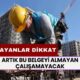 Artık Bu Belgeyi Almayan Çalışamayacak! Çalışma Hayatında Yeni Dönem