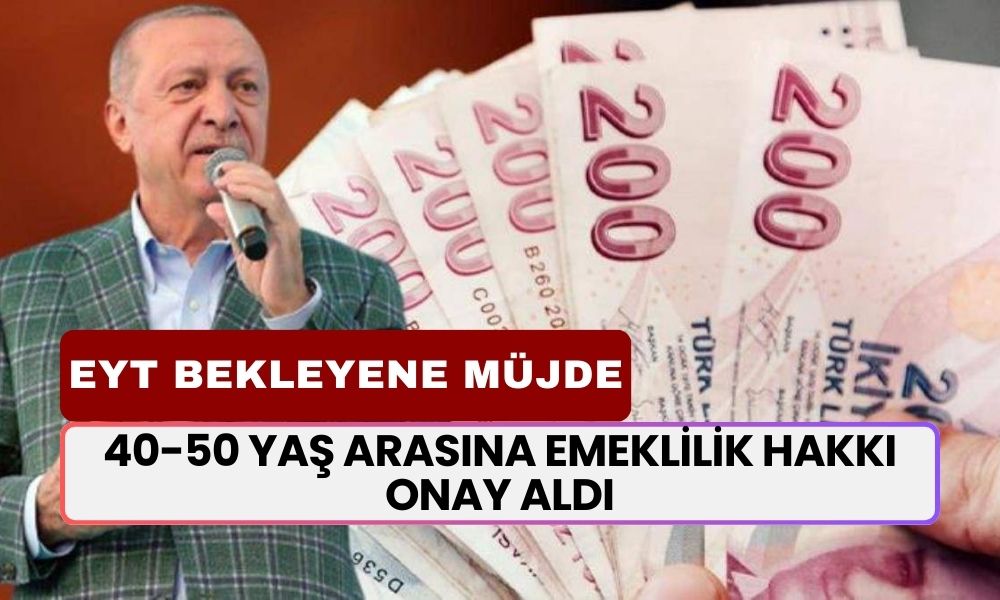 EYT BEKLEYENE MÜJDE! 40-50 Yaş Arasına Erken Emeklilik Vuruyor: 2. EYT Onay Aldı