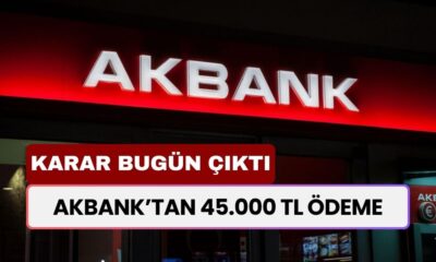 Akbank'tan Rekor Ödeme Çıktı! Bugünkü Duyuru İle 45.000 TL Ödeme Başladı