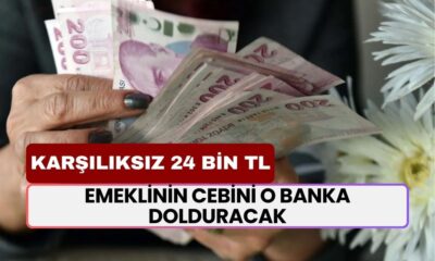 Emeklinin Cebini O Banka Dolduracak! Ekim Ayı Boyunca Karşılıksız 24.000 TL