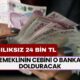 Emeklinin Cebini O Banka Dolduracak! Ekim Ayı Boyunca Karşılıksız 24.000 TL