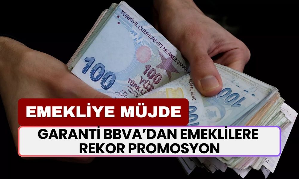 Garanti BBVA Bankası'ndan Emeklilere Zam! SSK, BAĞKUR ve 4C'li Emeklilere Rekor Promosyon Ödemesi