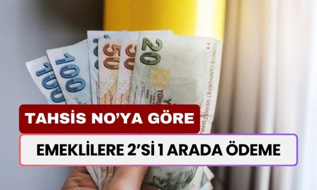 Emeklilere 2’si 1 Arada Ödeme! Tahsis Numarasına Göre Yatırılacak