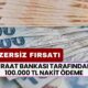 Benzersiz Fırsatı: Ziraat Bankası Tarafından 100.000 TL Nakit Ödeme Verilecek