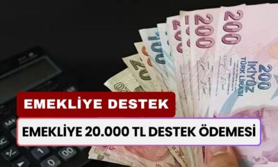 12.500 TL, 13.100 TL, 14.300 TL Maaş Alan Emeklilere Haber Geldi! 20.000 TL Destek Verilecek