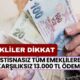 İstisnasız Tüm Emeklilere Karşılıksız 13.000 TL Ödeme! SSK ve BAĞKUR Emeklileri İçin Miktar Güncellendi