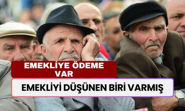 Emekliyi Düşünen Biri Varmış! Milyonlarca Emekliye 'Sen Nerden Geldin' Demeden Ödeme Yapacak