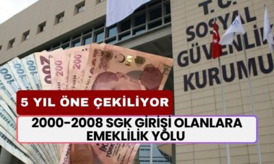 2000-2008 SGK Girişi Olanlara Fevkalede Müjde! Emeklilik Yaşı 5 Yıl Öne Çekiliyor