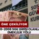 2000-2008 SGK Girişi Olanlara Fevkalede Müjde! Emeklilik Yaşı 5 Yıl Öne Çekiliyor