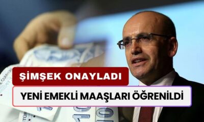 Yeni Emekli Maaşlarını Herkes Öğrendi! Bakan Şimşek'in Onayladı Rakam Belli Oldu