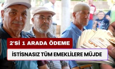 İstisnasız Tüm Emeklilere Müjde 15.30'da Geldi! Ekim Ayında 2'si 1 Arada Ödeme Cepte