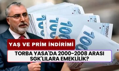 Torba Yasa'da 2000-2008 Arası SGK'lılara Emeklilik Var Mı? Yaş ve Prim İndirimi Yolda