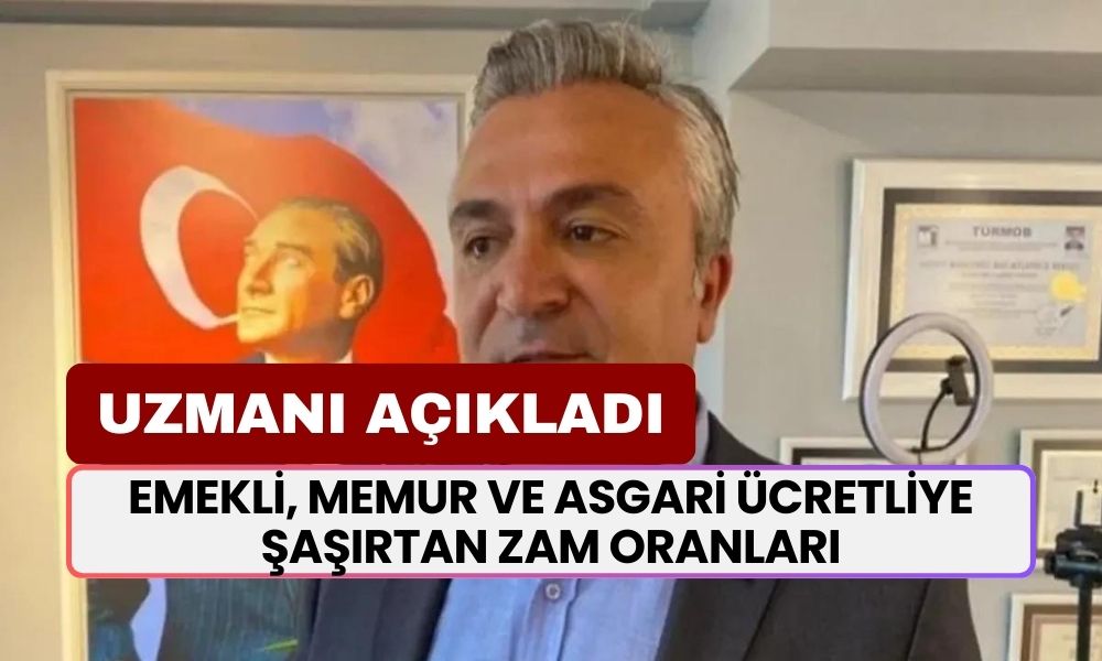 Emekli, Memur ve Asgari Ücretliye Şaşırtan Zam Oranları! Tek Tek Hesaplandı