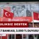 Ziraat Bankası Müşterileri Acele Etsin! Banka 3.000 TL Verecek