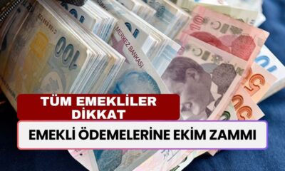 Tüm Emeklilerin Dikkatine! Emekli Ödemelerine EKİM ZAMMI! En Yükseği 24.000 TL Oldu