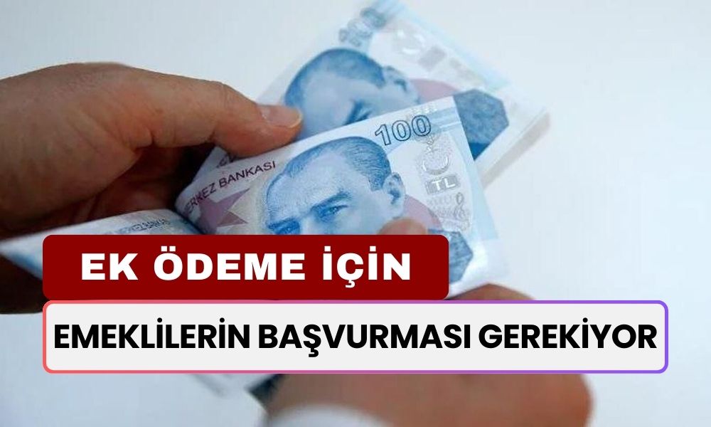 Emeklilerin Başvurması Gerekiyor! Ekim Ayında Hem Maaş Hem de Bu Ödeme Veriliyor