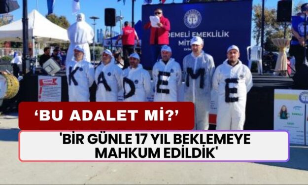 Emekçiler Kademeli Emeklilik Talebiyle Kartal’da Buluştu: 'Bir Günle 17 Yıl Beklemeye Mahkum Edildik'