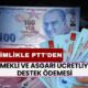 Emekli ve asgari ücretliye destek ödemesi! TC kimlikle PTT’ye başvuran hemen alacak