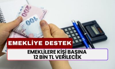 Emeklilere Kişi Başına 12 Bin TL Verilecek! Hemen Başvurun, Hesaplara Yatıyor