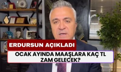 Ocak Ayında Maaşlara Kaç TL Zam Gelecek? SGK Uzmanı Kuruşu Kuruşuna Hesapladı, Açıkladı