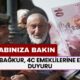 SSK, BAĞKUR, 4C Emeklilerine ELZEM Duyuru! O Tarihte Hesabınızı Kontrol Etmeyi Unutmayın