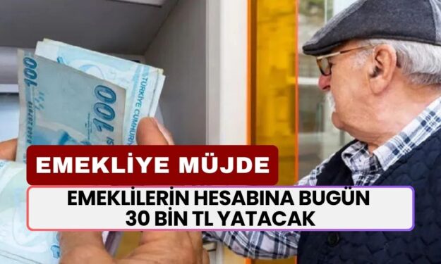 Hayırlı Cumalar! Emeklilerin Dikkatine Bugün saat 10.45'te Hesaplarınıza Ödeme Yatacak