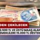 12.500 TL ve Üstü Maaş Alan Emeklilere 15.000 TL Destek! PTT'den Alacaksınız