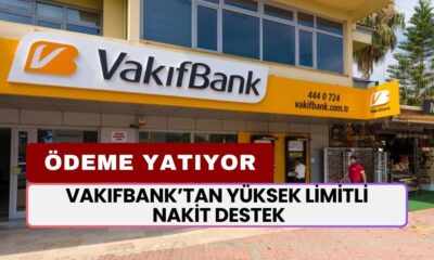 Vakıfbank Elini Taşın Altına Koydu! İsteyeyene 100.000 TL Ödeme Anında Yatıyor