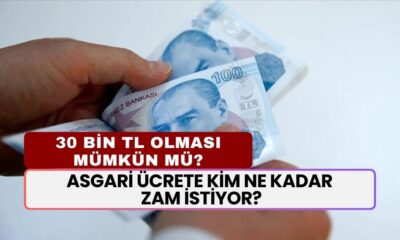 Milyonlarca Çalışan Merakla Bekliyor! Asgari Ücrete Kim Ne Kadar Zam İstiyor?