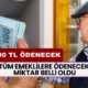 Tüm Emeklilere Ödenecek Miktar Belli Oldu! Tam Tamına 44.000 TL Ödenecek