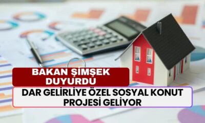 Bakan Şimşek Duyurdu: Dar Gelirliye Özel Sosyal Konut Projesi Geliyor