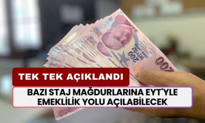 Bazı Staj Mağdurlarına EYT'yle Emeklilik Yolu Açabilecek Bir Yol Var! SGK Uzmanı Bir Bir Açıkladı