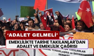 Emeklilikte Tarihe Takılanlar'dan Adalet ve Emeklilik Çağrısı: Adalet Gelmeli