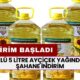 4’lü 5 Litre Ayçiçek Yağı Fiyatını Gören Kapıyor! Ayçiçek Yağında Şahane İndirim